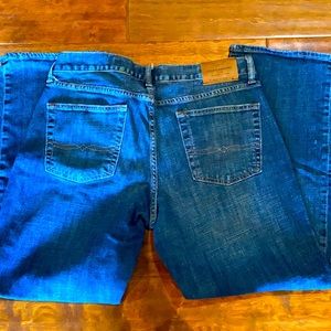Lucky Brand straight leg jeans. 34X30